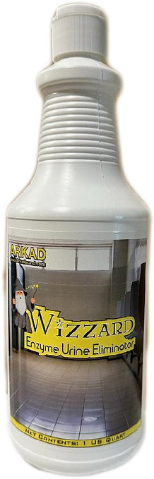 Arkad Wizzard - Enzyme Urine Odor Eliminator - 12 Quarts / Case